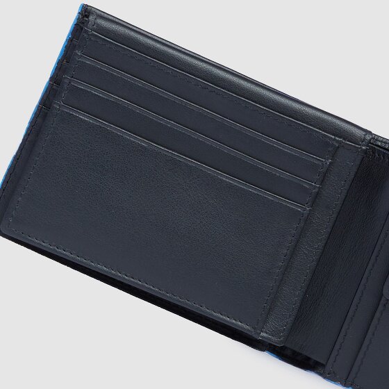 Piquadro Atlas Portfel Ochrona RFID Skórzany 13 cm