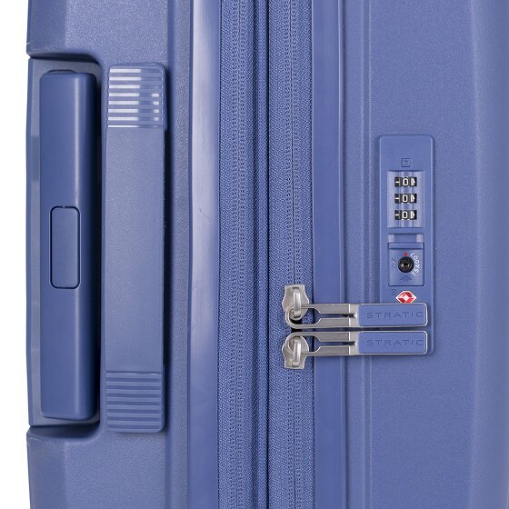 Stratic Straw T 4 kółka Walizka kabinowy S 54 cm z plisą rozprężną