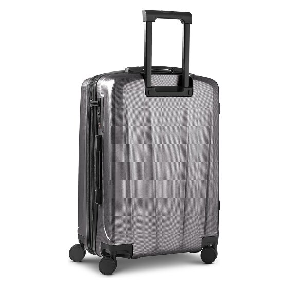 Police New York 4 kółka Walizka M 62 cm z funkcją poszerzenia