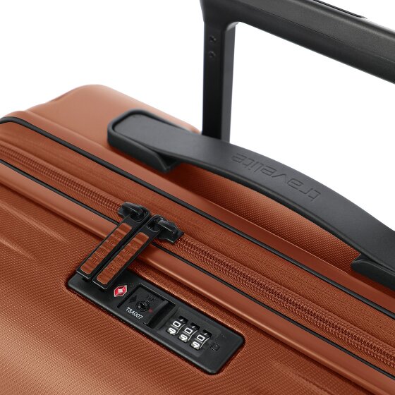 Travelite Dynamiic 4 kółka Walizka L 76 cm z plisą rozprężną