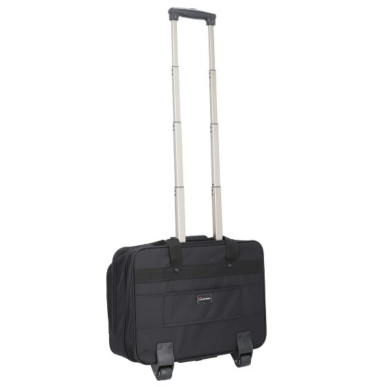 Lightpak 2-kołowy wózek biznesowy Xray z przegrodą na laptopa 37 cm