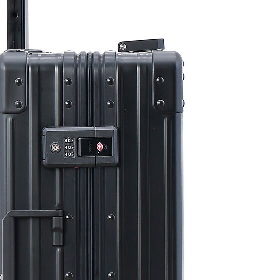 Aleon Walizka kabinowa Traveler International z 4 kółkami, Aluminium, 55 cm