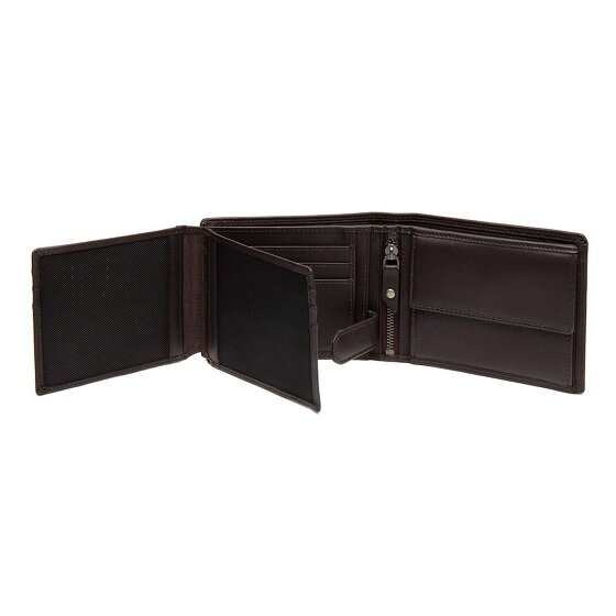 The Chesterfield Brand Hendrick Portfel Ochrona RFID Skórzany 12 cm