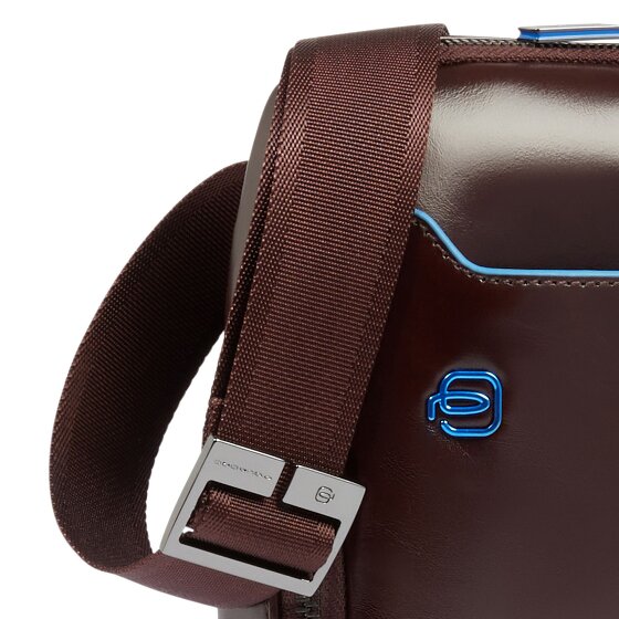 Piquadro Blue Square Torba na ramię Skórzany 21 cm