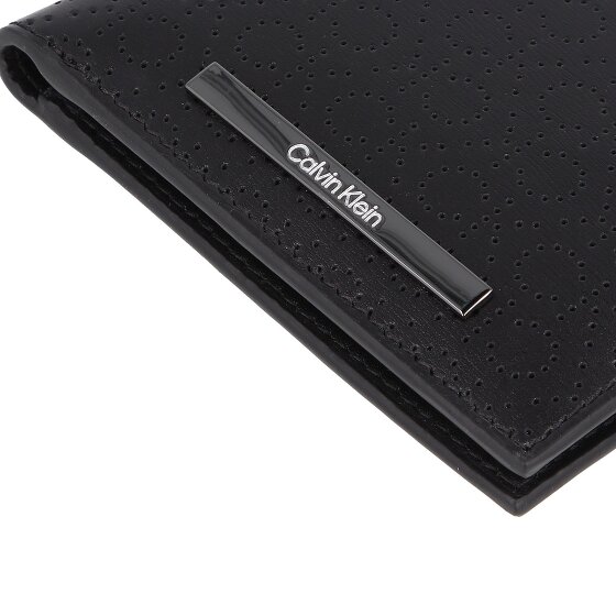 Calvin Klein Modern Bar Portfel Ochrona RFID Skórzany 11 cm