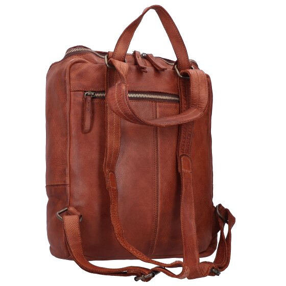 Harold's Skórzany plecak Submarine z przegrodą na laptopa 32 cm