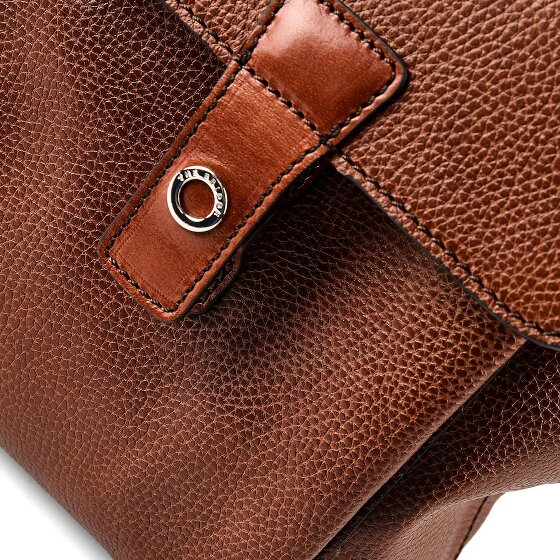 The Bridge Biagio Briefcase Messenger Skórzany 41 cm Komora na laptopa