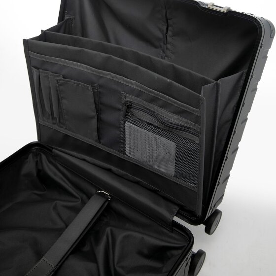 Alumaxx Gravity 4 kółka Walizka z pilotem 44 cm Komora na laptopa