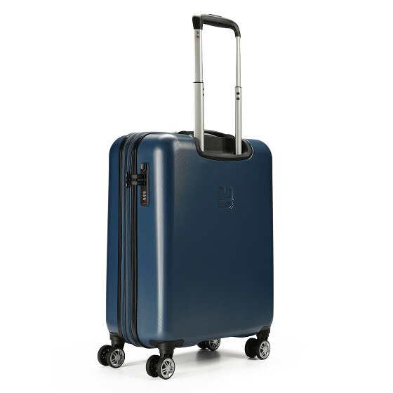 Gabol Future Plus 4 kółka Walizka kabinowy 55 cm z plisą rozprężną