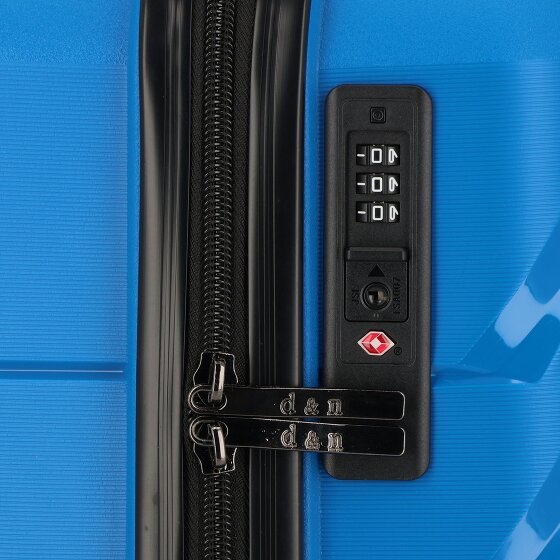 d&n Travel Line 4100 4 kółka Walizka kabinowy S 54 cm