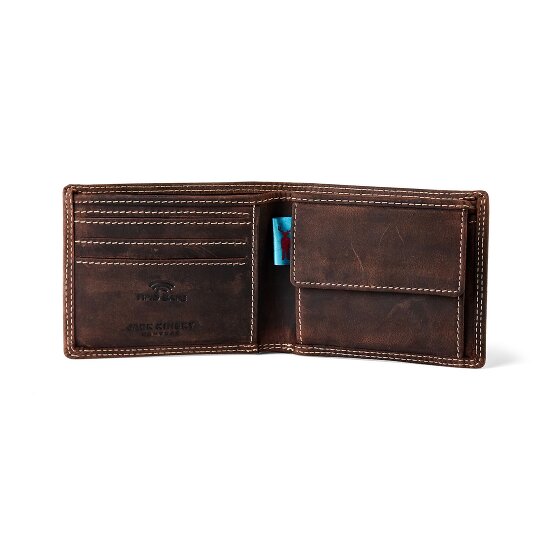 Jack Kinsky Baltimore 109 Portfel Ochrona RFID Skórzany 12 cm