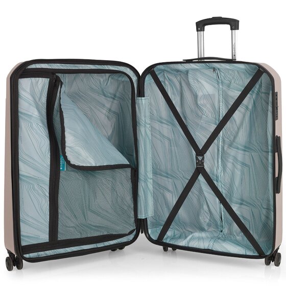 Gabol Mercury 4 kółka Walizka L 76 cm z plisą rozprężną