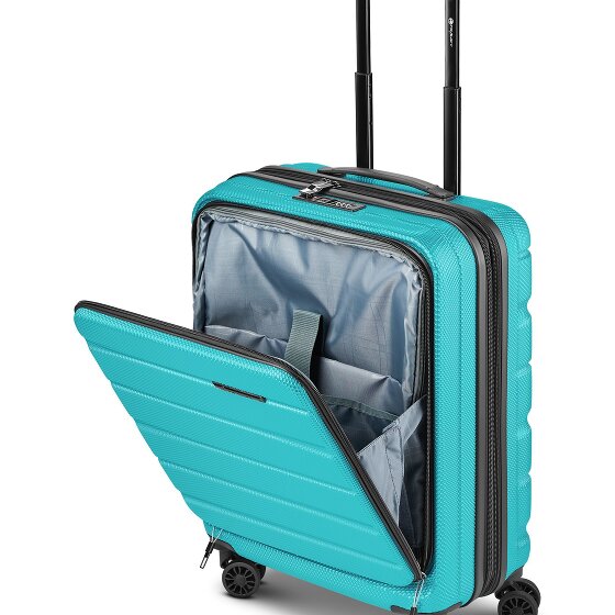 Franky Munich 4.0 4 kółka Walizka kabinowa 55 cm Komora na laptopa z funkcją poszerzenia