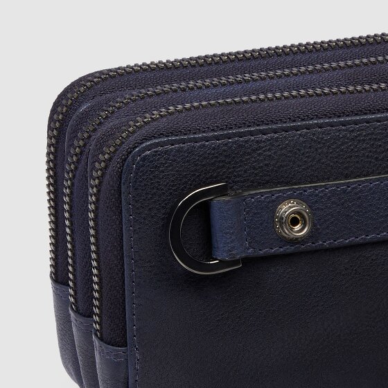 Piquadro Cronus Kosmetyczka Skórzany 19.5 cm