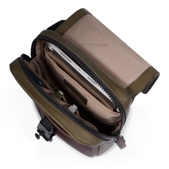 Piquadro Harper Mini Torba Torba na ramię Skórzany 17 cm