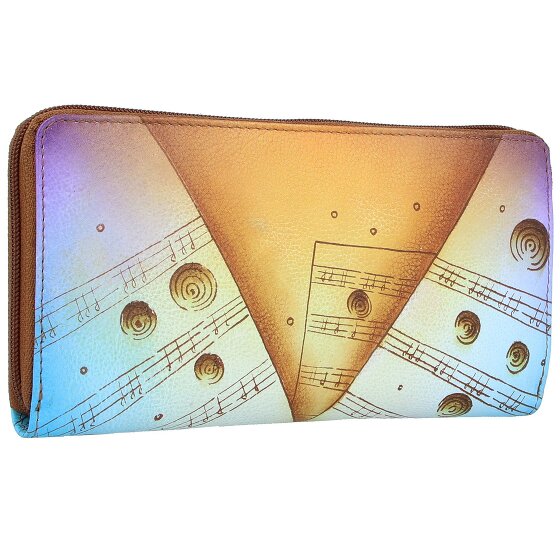 Greenland Nature Art+Craft Wallet RFID Leather 20 cm