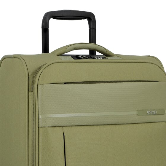 Jump Monthélys 4 kółka Walizka kabinowy 55 cm z plisą rozprężną