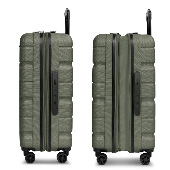 Franky Munich 4.0 4 kółka Walizka L 76 cm z plisą rozprężną