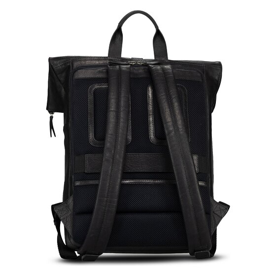 Jost Glasgow Plecak Ochrona RFID Skóra 42 cm Komora na laptopa