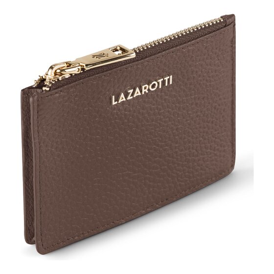 Lazarotti Bologna Leather Portfel z kluczem Skórzany 11.5 cm