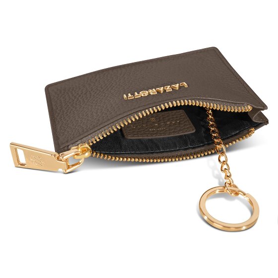 Lazarotti Bologna Leather Portfel z kluczem Skórzany 11.5 cm