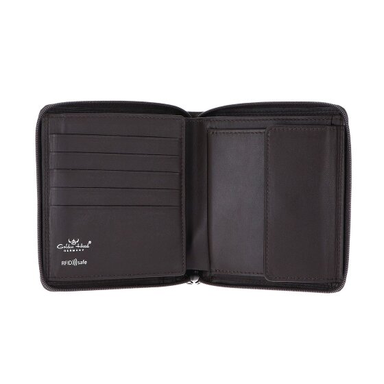 Golden Head Polo Wallet RFID Leather 10.5 cm