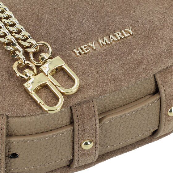 Hey Marly Lifetime Sister Suede Torba na ramię Skóra 25 cm
