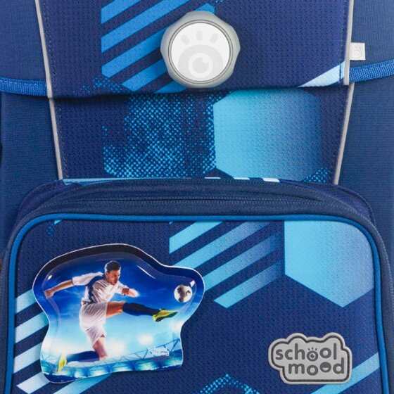 School-Mood Champion Maxx Pro Mila Zestaw tornistra 7-części