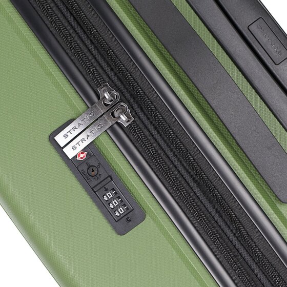 Stratic Bright+ 4 kółka Walizka M 66 cm z plisą rozprężną