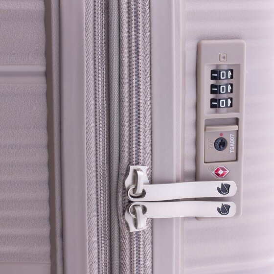 Gladiator 0800 4 kółka Walizka kabinowy 55 cm z plisą rozprężną