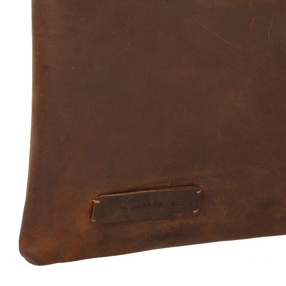 Plevier Seria 500 Teczka skórzana 42 cm Komora na laptopa