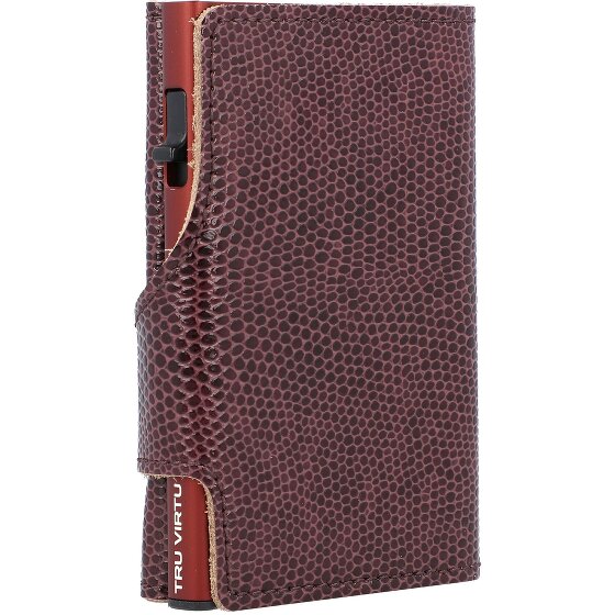 Tru Virtu Etui na karty kredytowe Click & Slide RFID Leather 6,5 cm