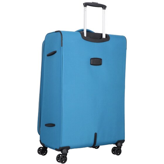 d&n Travel Line 9204 4 kółka Walizka L 76 cm z plisą rozprężną