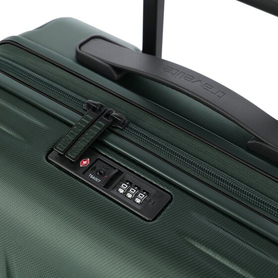 Travelite Dynamiic 4 kółka Zestaw walizek 3-części z plisą rozprężną