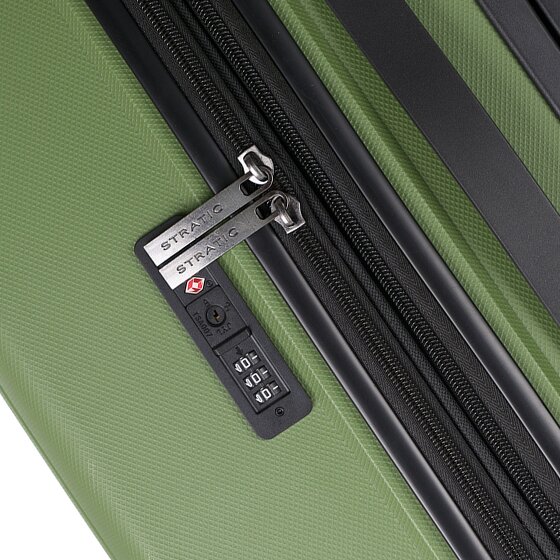 Stratic Bright+ 4 kółka Walizka L 76 cm z plisą rozprężną