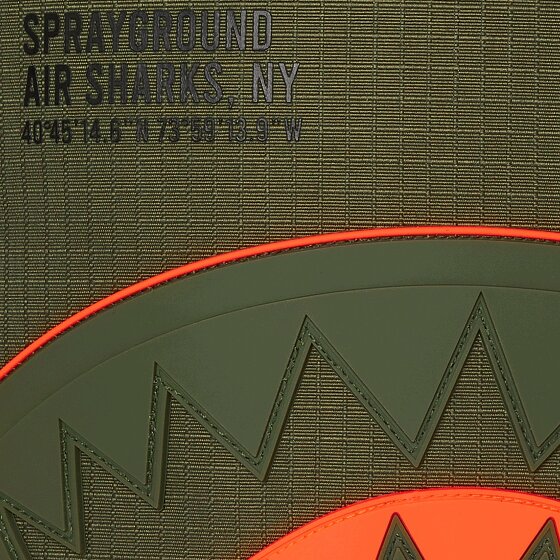 Sprayground Shark Central Army Plecak 45.5 cm Komora na laptopa