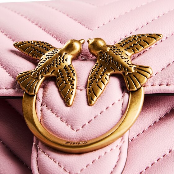 PINKO Love One Torba na ramię Skórzany 21 cm