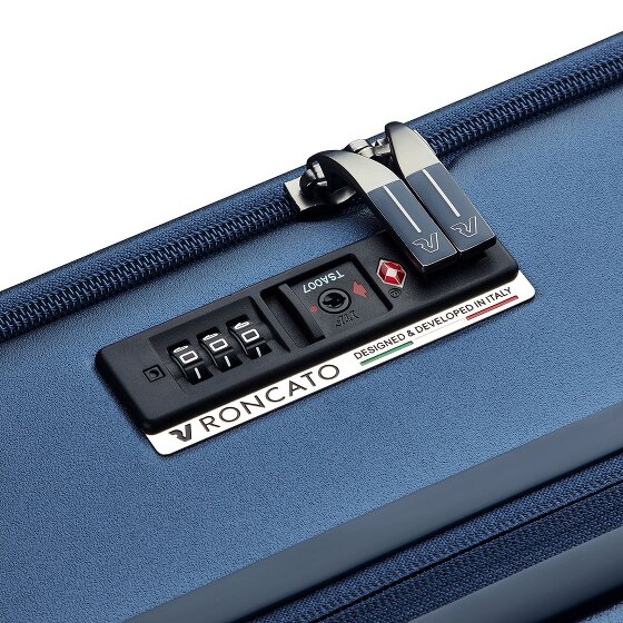 Roncato Florence 4 kółka Zestaw walizek 3-części z plisą rozprężną