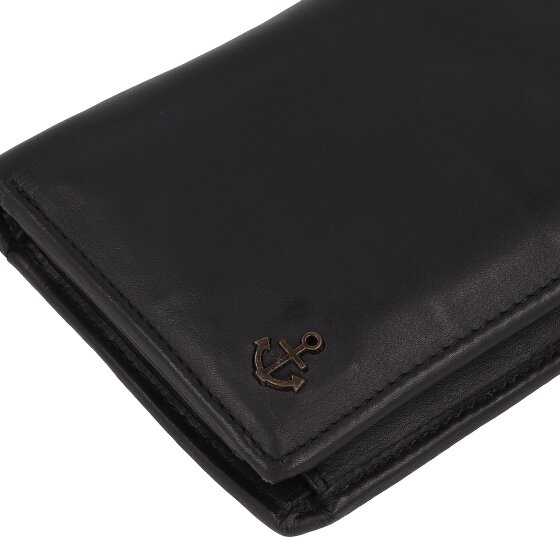 Harbour 2nd Magnus Portfel Ochrona RFID Skórzany 9.5 cm