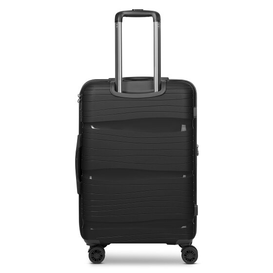 d&n Travel Line 4300-Plus 4 kółka Walizka M 65 cm z plisą rozprężną