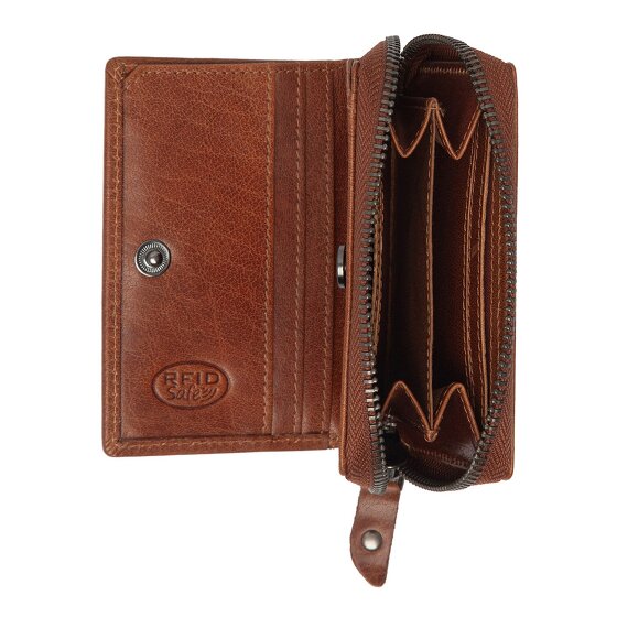 The Chesterfield Brand Sionel Portfel Ochrona RFID Skórzany 7.5 cm