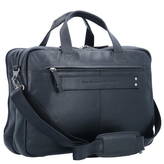 The Chesterfield Brand Wax Pull Up Teczka Skórzany 44 cm Komora na laptopa