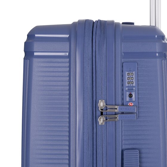 Stratic Straw T 4 kółka Walizka M 67 cm z plisą rozprężną