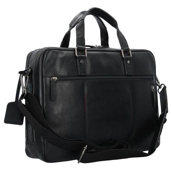 Leonhard Heyden Teczka Roma skórzana 40 cm przegroda na laptopa