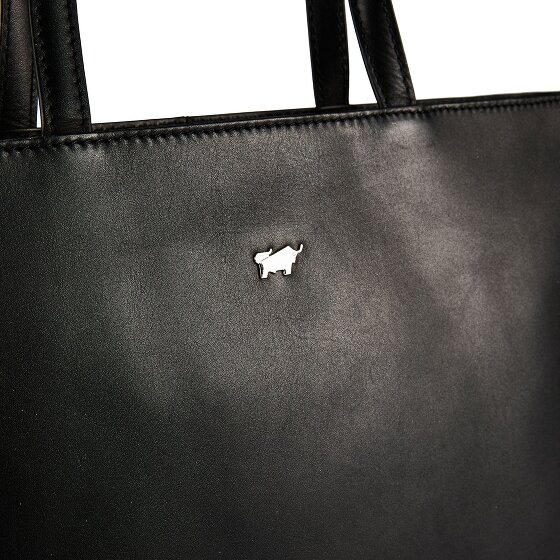 Braun Büffel Hanna Shopper Bag S Skórzany 38 cm Komora na laptopa