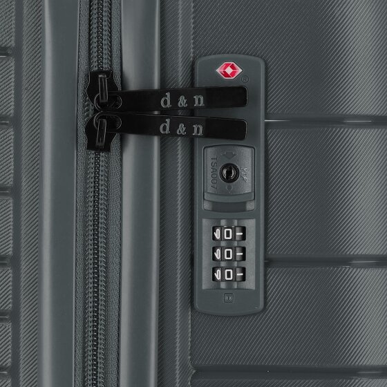 d&n Travel Line 4600 4 kółka Walizka kabinowy S 55 cm