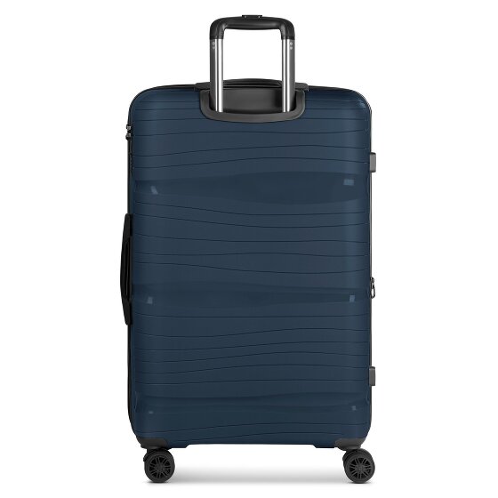 d&n Travel Line 4300-Plus 4 kółka Walizka L 76 cm z plisą rozprężną