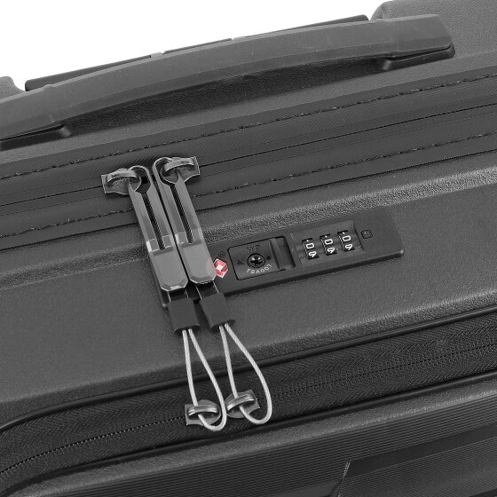 Travelite Air Base 4 kółka Walizka kabinowy 55 cm Komora na laptopa