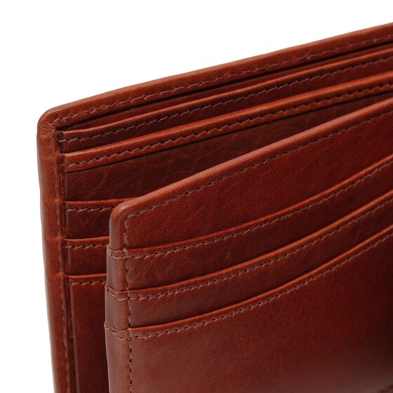 The Chesterfield Brand Positano Portfel Ochrona RFID Skórzany 11 cm