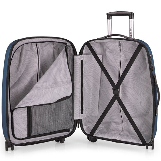 Gabol Paradise XP 4 kółka Zestaw walizek 3-części z plisą rozprężną